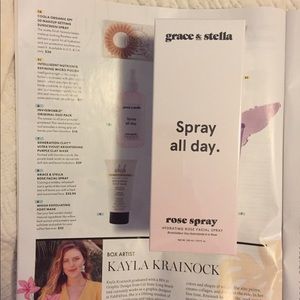 FabFitFun Grace & Stella Spray All Day Rose Facial